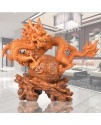 樹脂 龍抓珠擺件 樹脂 龍抓珠擺件